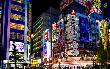 the electric town in japan