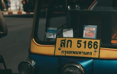 Motorbike taxi in thailand