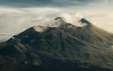 Volcanos mountains in ubud