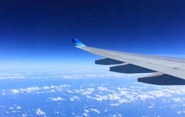 airplane in the sky