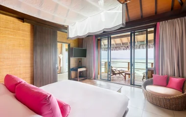 Accommodation with view of the balcony
