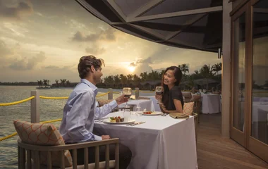Enjoy a Romantic Sunset Dinner