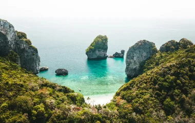A bay in the Phi Phi Islands, Thailand