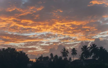 sunset in thailand