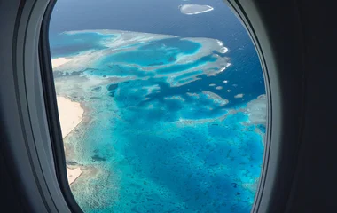 beautiful view from a plane