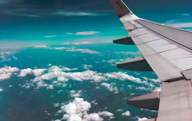 airplane in the sky