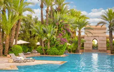piscine famille marrakech