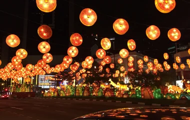 Autumn, the season of the moon festival in Asia