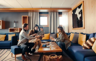 Comfort, privacy and exclusive services await you at home