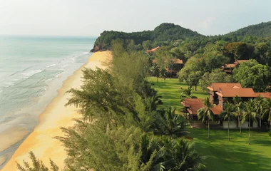 Cherating Beach in Malaysia
