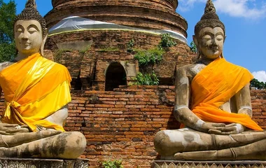 Parc historique Ayutthaya Thaïlande