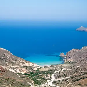 milos grèce paysage
