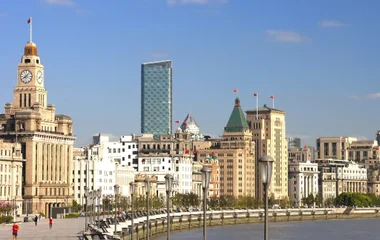 Le Bund, en plein cœur de Shanghai