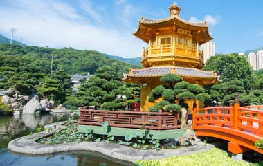 Gold and silver pavilions in Kyoto