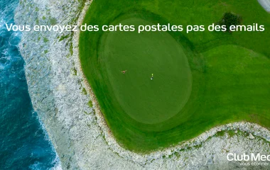 fond écran golf club med neige