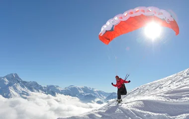 Speed riding, VTT sur neige