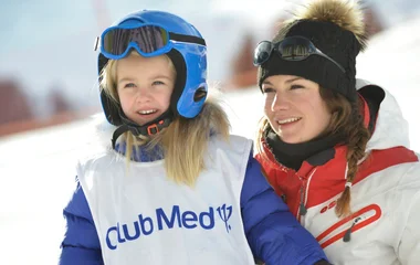 Dès 3 ans: les premières glisses au Club Med