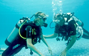 Scuba diving