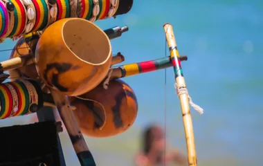 Instruments de musique lors d'un voyage au Cap Vert