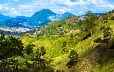 Vue sur une vallée lors d'un voyage au Honduras