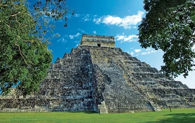 site archéologique maya au Mexique