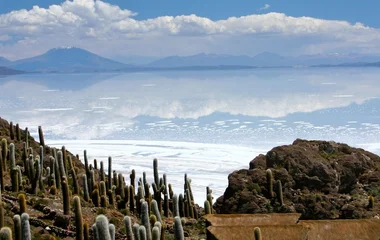 Paysage lors d'un voyage en Bolivie