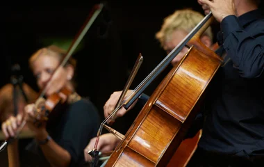 Orchestre lors d'un voyage en Autriche