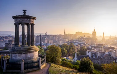 Vue sur Edimbourg lors d'un voyage en Ecosse