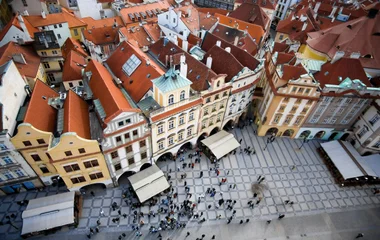 Rue de Prague lors d'un voyage en République Tchèque