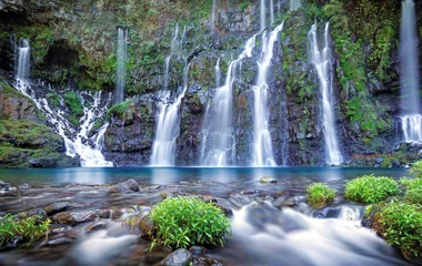 Cascade lors d'un voyage à la Réunion