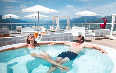 koppel jacuzzi les arcs zomer