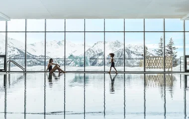 Nach aussen gerichtete Resorts