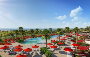 image 3D piscine club med magna marbella