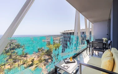 balcon terrasse magna marbella club med