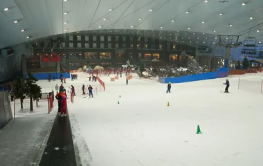 Indoor skiing to be prepared for a ski holiday