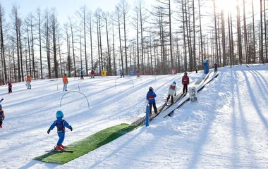 Nursery slopes and snow gardens for your children