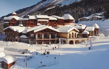 Ski in and ski out resort