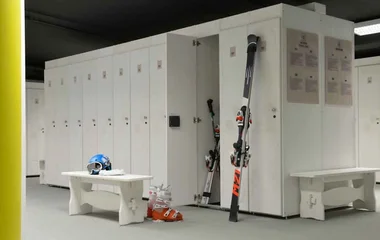 Club Med provides ski lockers and offers an "easy-arrival" service