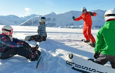 Snowboarding lessons