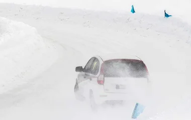 Ice driving in Club Med resorts