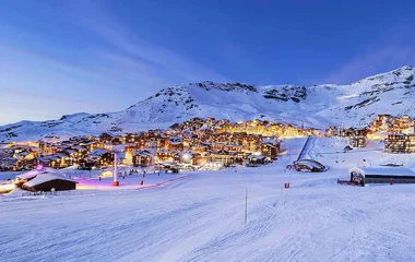 Go to the voted Europe's best ski resort, Val Thorens