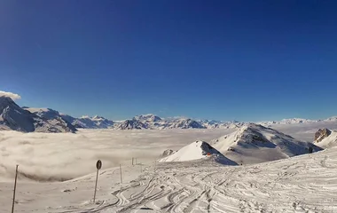 Ski runs in Paradiski