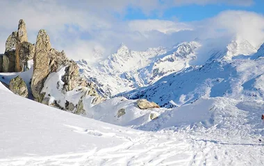 Ski runs in Paradiski