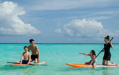 Praticare sport acquatici alle Maldive