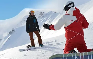 Snowboarding with Club Med