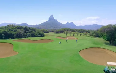Gold course in Mauritius
