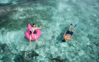 Club Med Malediven Schnorcheln