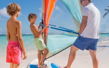 KANN WINDSURFEN AUCH VON KINDERN ERLERNT WERDEN?