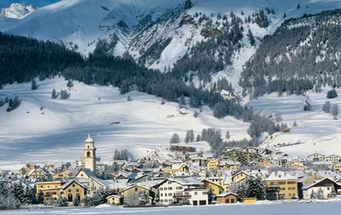 Skiing in Switzerland