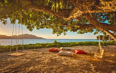 Strand bei Sonnenuntergang